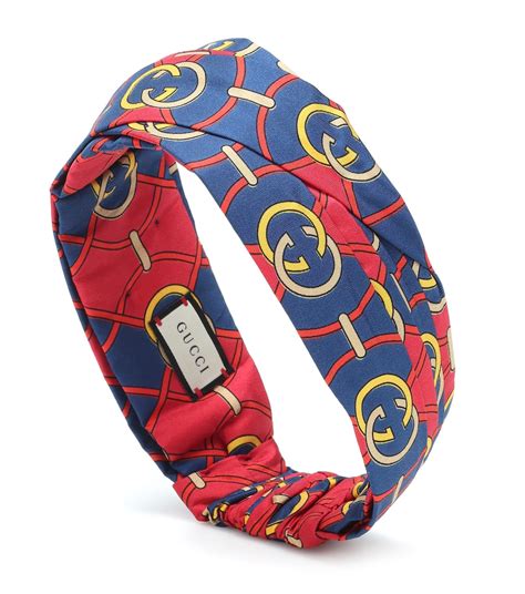 gucci haarband kinder|Gucci Children's silk hair band with crystals.